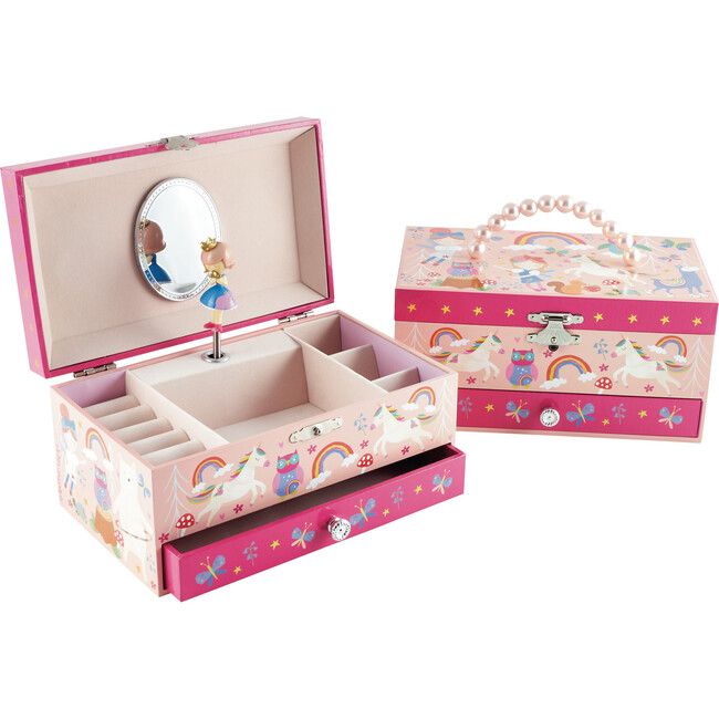 Rainbow Woodland Jewelry Box | Maisonette