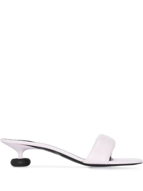 Shroom faux-leather sandals | Farfetch Global