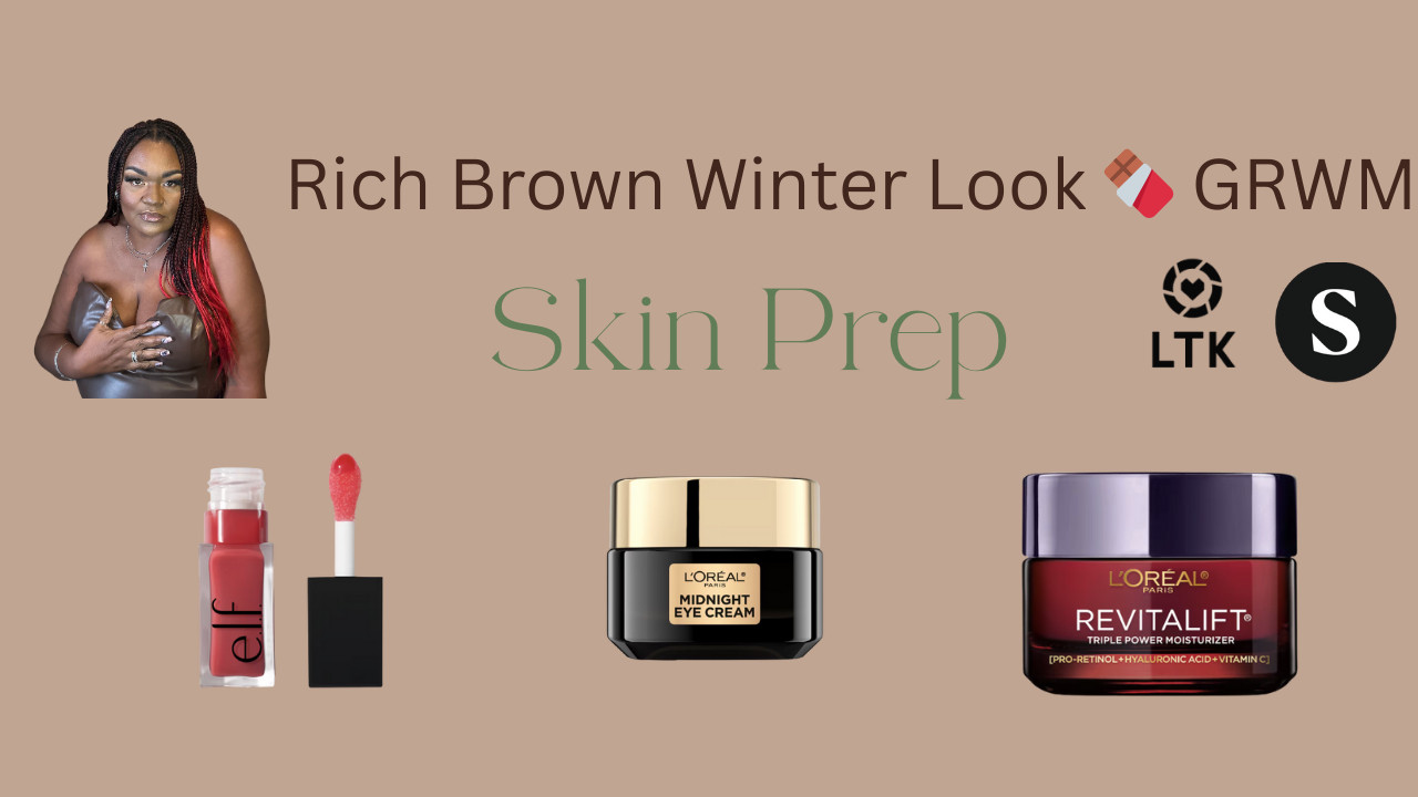 Rich Brown Winter GRWM Series 🍫 


Welcome to my Rich Brown Winter GRWM Series ✨ Today’s look features warm brown tones, radiant skin, sculpted brows, and glossy lips — perfect for cozy winter glam with a polished finish.
This Get Ready With Me blends hydrating skincare with soft glam makeup that enhances mature skin beautifully.
🛍 Shop everything I used on ShopMy + LTK — links are in the description.


ShopMy:
https://shopmy.us/shop/collections/3276089


LTK:
https://liketk.it/5GngK


12 Steps for This GRWM
1. Skin Prep
2. Brows
3. Brow Clean Up + Set
4. Eyeshadow Application
5. Foundation Prep + Foundation Application
6. Contour
7. Conceal
8. Concealer Set
9. Highlighter + Blush
10. Face Set (Powder & Spray)
11. Bronzer + Under Eye + Tear Duct
12. Lip + Liner

#RichBrownWinter #GRWMSeries #MakeupOver50 #SoftGlam #WinterGlam #RadiantSkin #BeautyOver40 #MatureSkinMakeup #ShopMy #LTKCreator


rich brown winter makeup, grwm winter makeup, makeup over 50, mature skin makeup, soft glam winter look, radiant winter makeup, brown tone makeup look, everyday winter glam, beauty creator over 40 

 #LTKgrwm #LTKOver40 #LTKBeauty