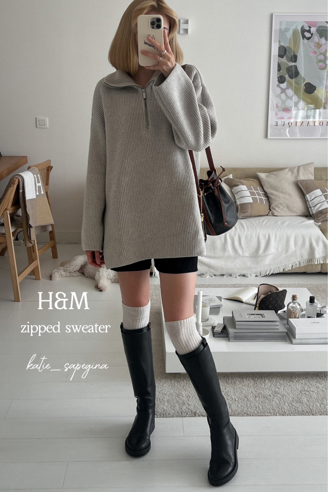 H&M zipped sweater 

#LTKSeasonal #LTKstyletip #LTKeurope