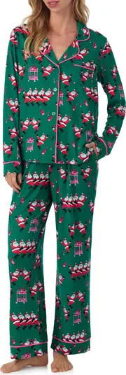 Room Service Pjs Long Sleeve Print Pajamas | Nordstrom | Nordstrom