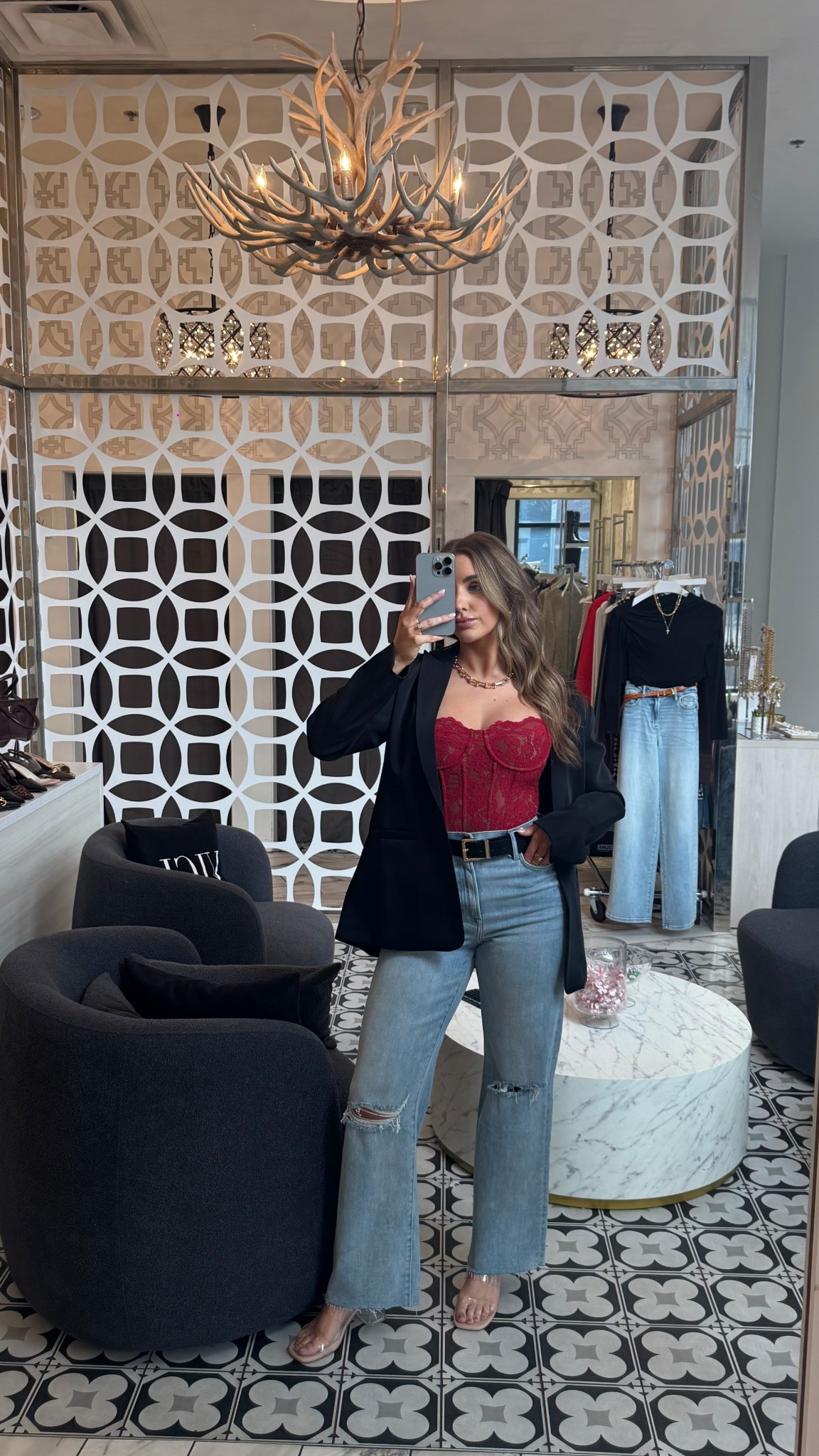 Vici collection has the cutest stuff right now! This outfit would be so perfect for valentines or galentines! Code VICTORIA30 for 30% off 

#LTKootd #LTKvlog #LTKdayinmylife
