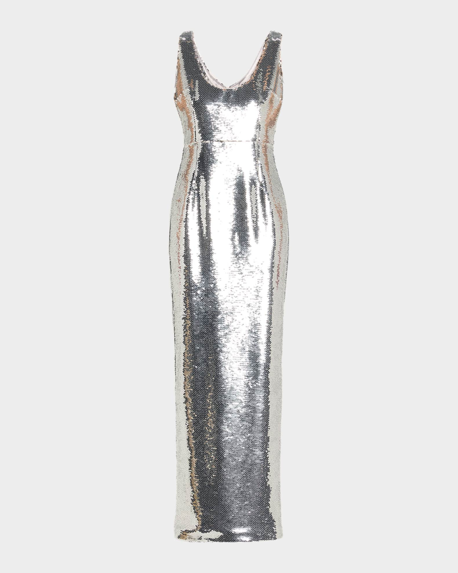 Manu Sleeveless Sequin Column Gown | Neiman Marcus