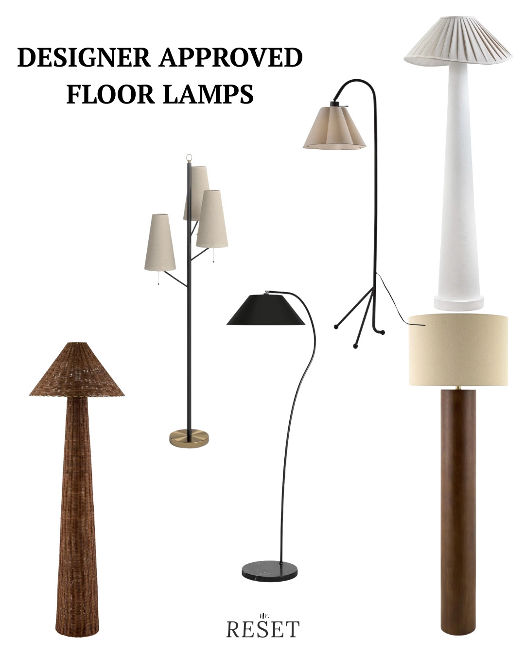 Designer-approved floor lamps with a high-end, modern look.
Featuring sculptural floor lamps, modern arc lamps, neutral floor lamps, and statement lighting for living rooms and bedrooms.
Perfect for modern, warm modern, or contemporary interiors. 

 #LTKSeasonal #LTKHome