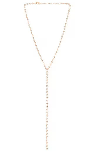 Cici Lariat in Gold | Revolve Clothing (Global)