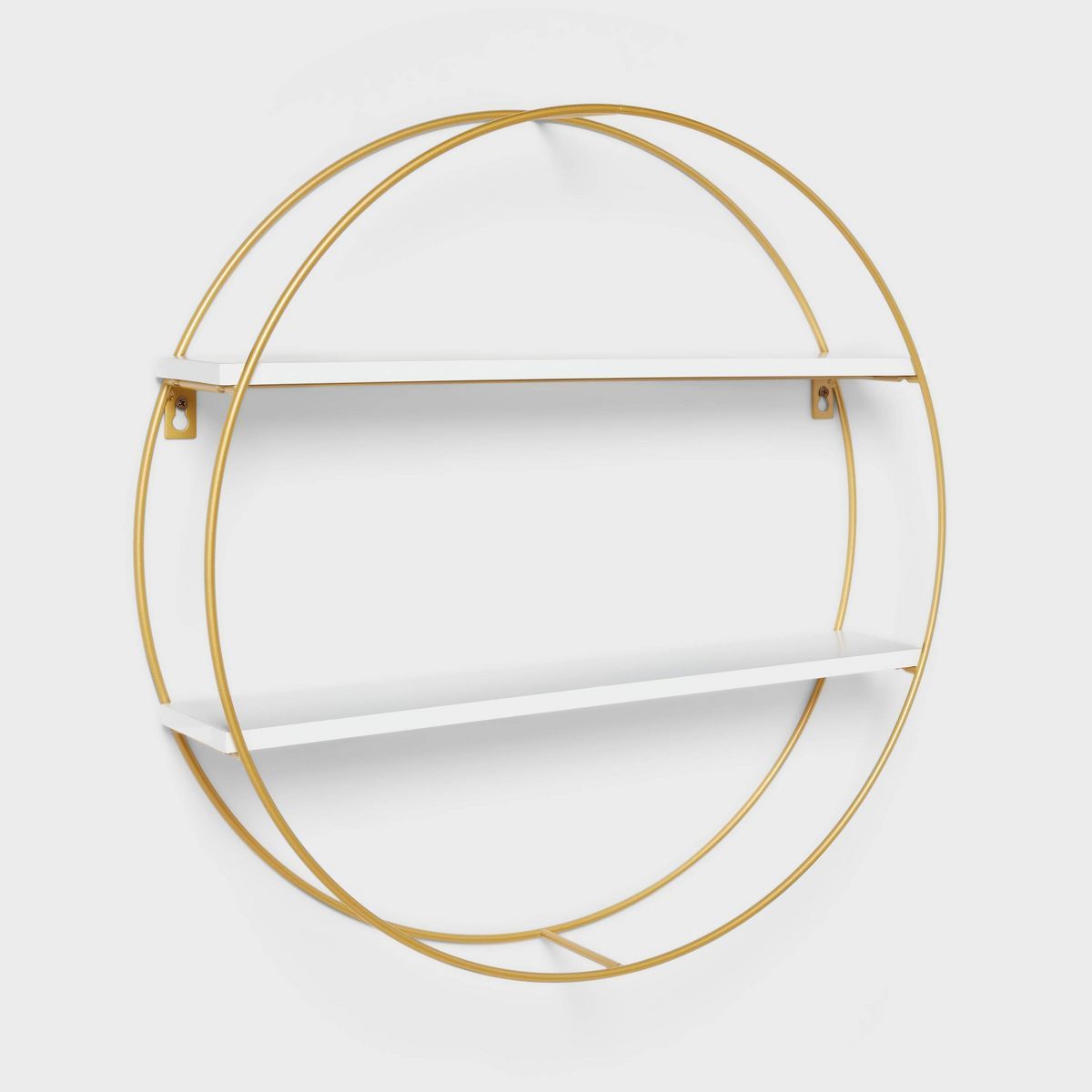 Kids' Round Shelf with Gold Wire - Pillowfort™ | Target