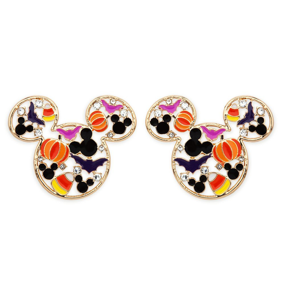Mickey Mouse Icon Halloween Earrings by BaubleBar | Disney Store