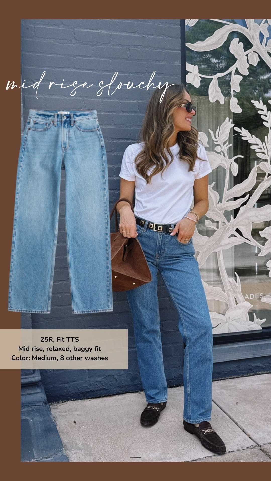 AF DENIM SALE ✨ sizing below
3. The slouchy jean mid rise 25R



#LTKootd #LTKSaleAlert