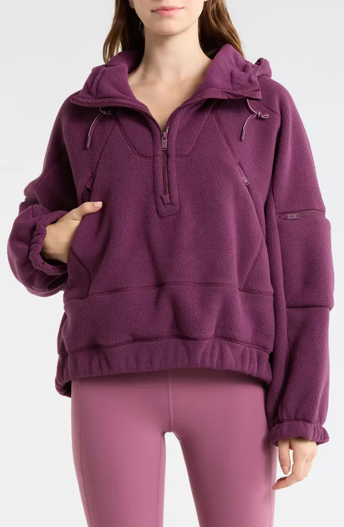 FP Movement by Free People Wild And Free Fleece Pullover | Nordstromrack | Nordstrom Rack