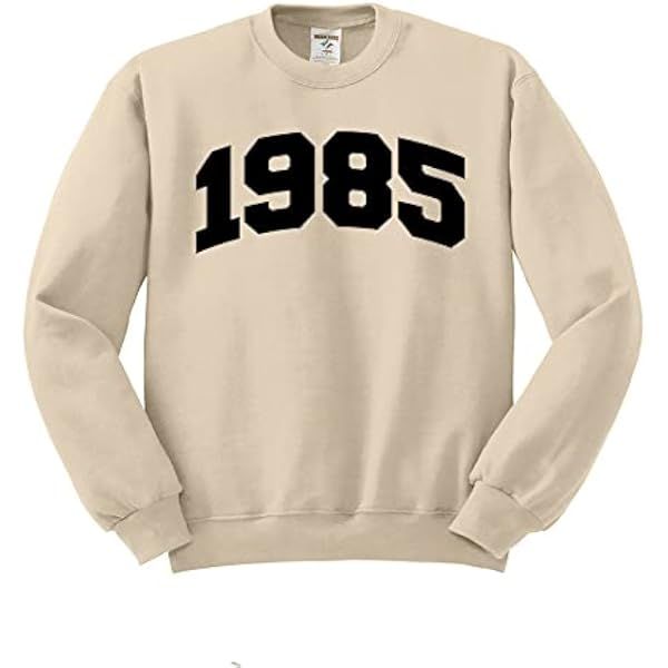 TeesAndTankYou 1984 College Style Sweatshirt Unisex | Amazon (US)