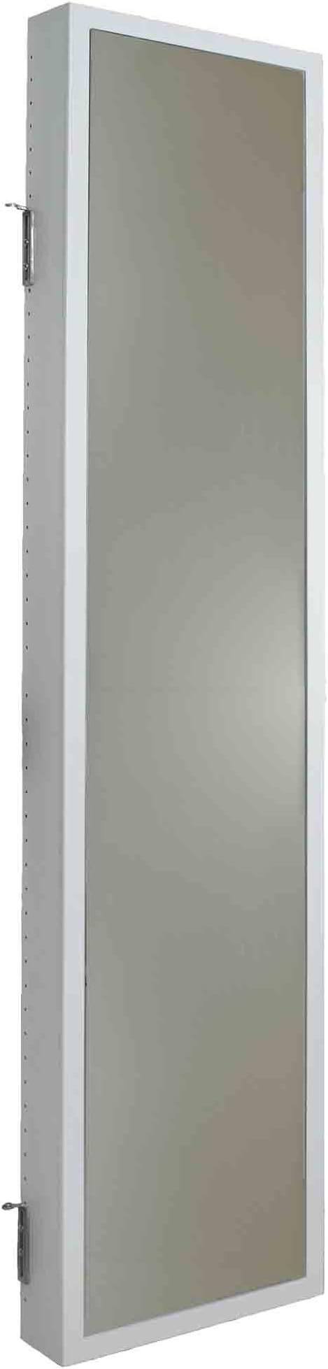 Deluxe Mirrored Behind The Door Adjustable Medicine Cabinet, Kitchen & Bathroom Storage Cabinet | Amazon (US)