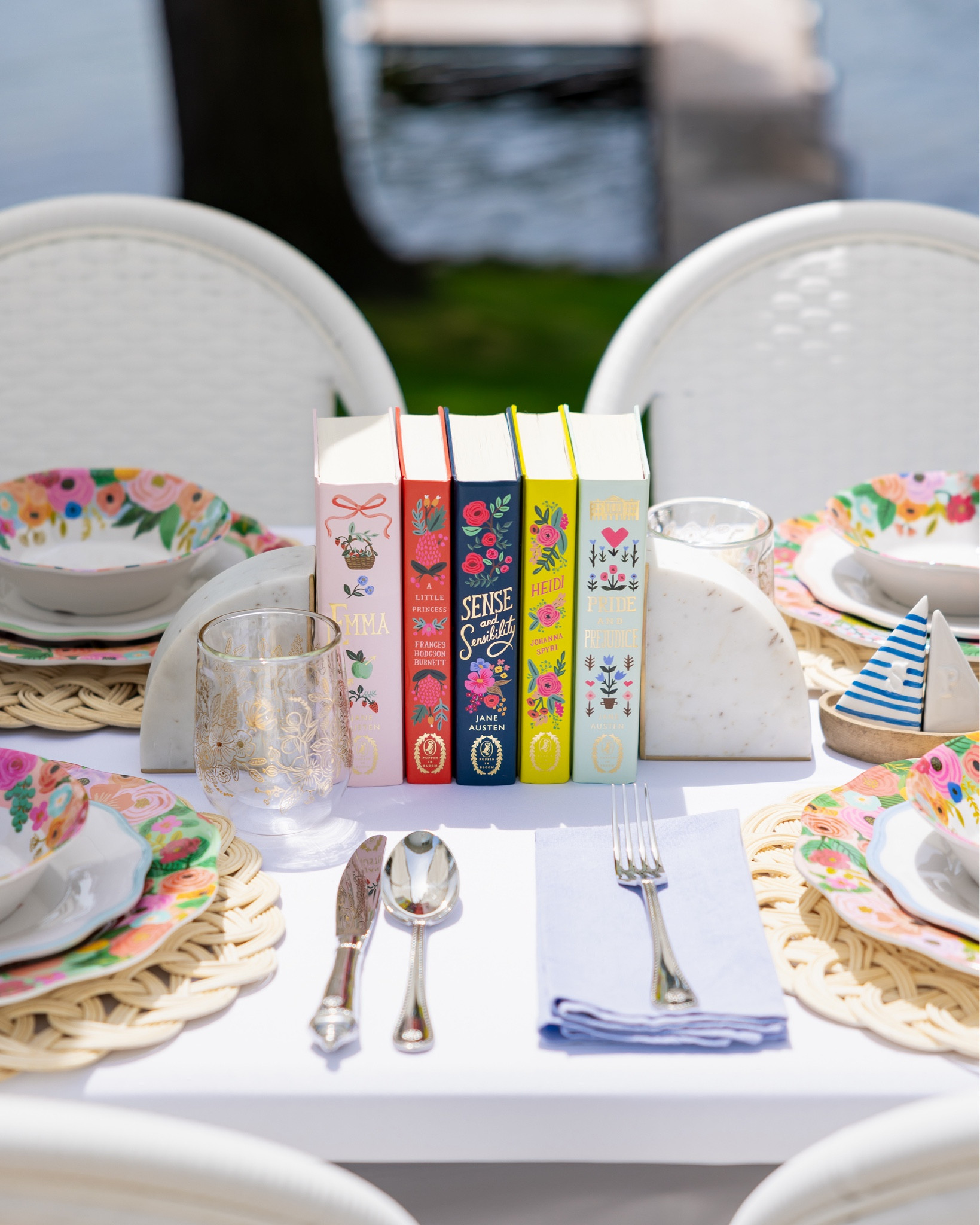 The perfect outdoor tablescape for summer entertaining at home. Love these melamine dinner plates, bowls, and beyond. Also, these classic hardcover books are darling! I’m such a fan. 

#LTKSeasonal #LTKFamily #LTKParties
