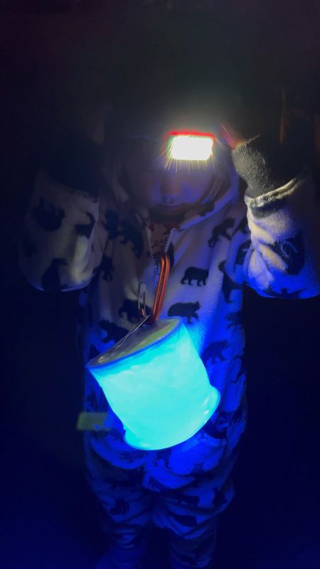 Headlamp and solar light make kids more visible at night in the campground 

#LTKHoliday #LTKbaby #LTKSeasonal