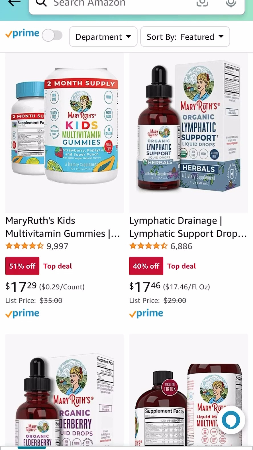 So many Mary Ruth products on sale!!

#LTKhome #LTKfamily #LTKsalealert