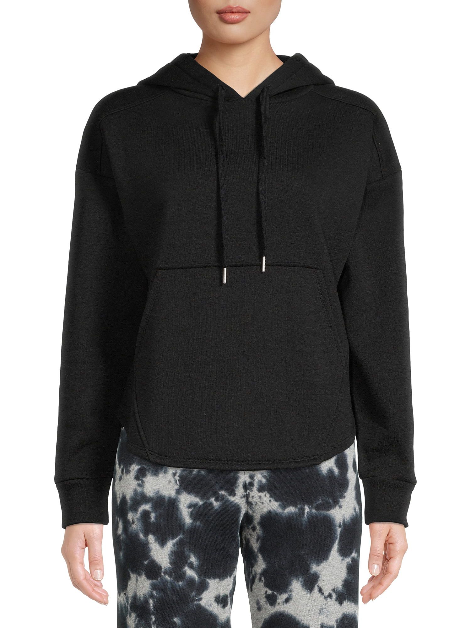 Time And Tru Women's Pullover Hoodie Top - Walmart.com | Walmart (US)