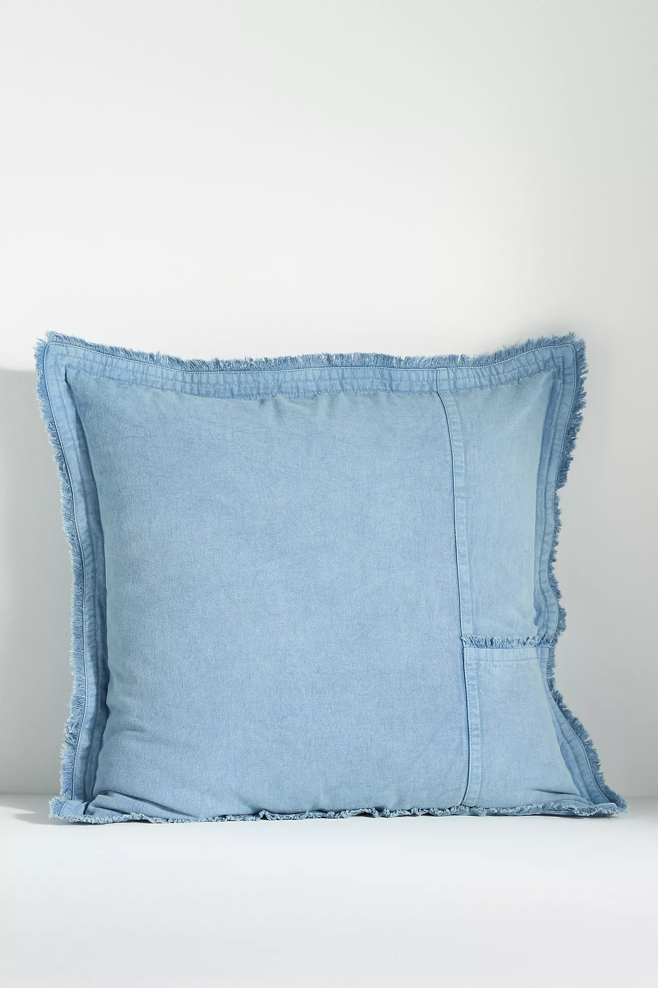 Myla Cotton Duck-Pocket Pillow | Anthropologie (US)