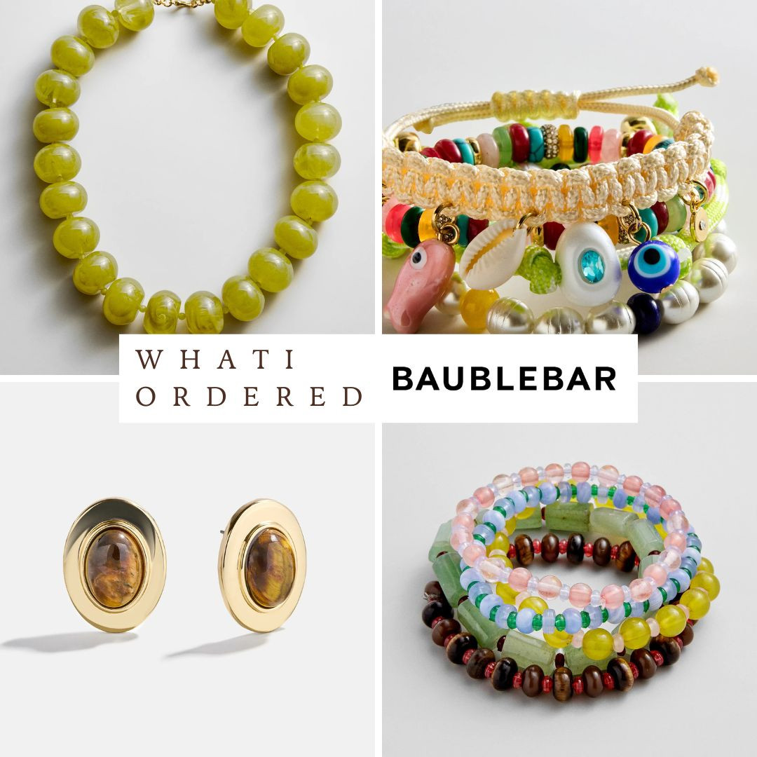 I ordered a few new pieces from @baublebar for some vacations I have coming up!! 

 