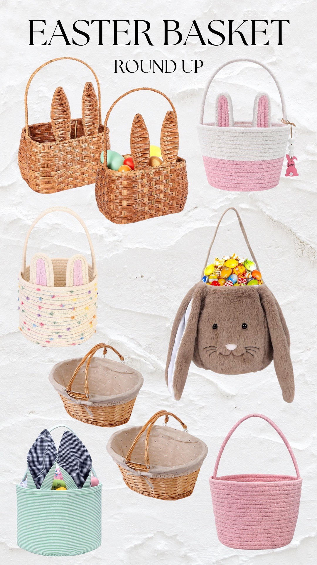 Easter basket round up! 

#LTKSpringSale #LTKSeasonal #LTKHome