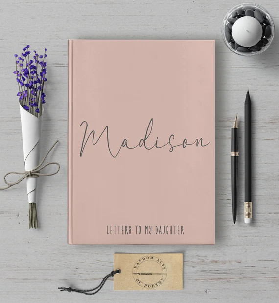 Letters To My Daughter Custom Journal Customized Notebook Personalized Journal Personalized Noteb... | Etsy (US)