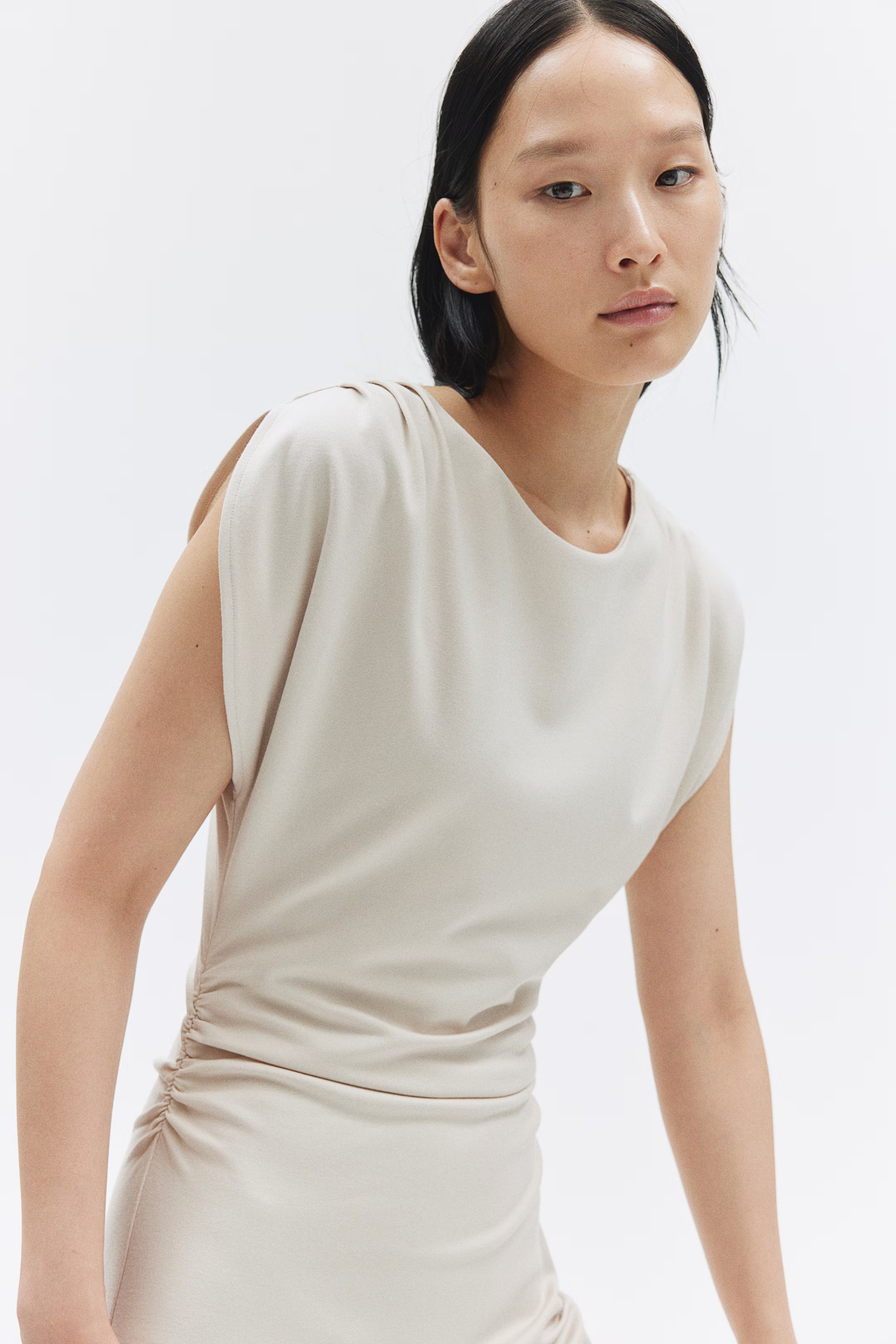 Boat-Neck Jersey Dress | H&M (US + CA)