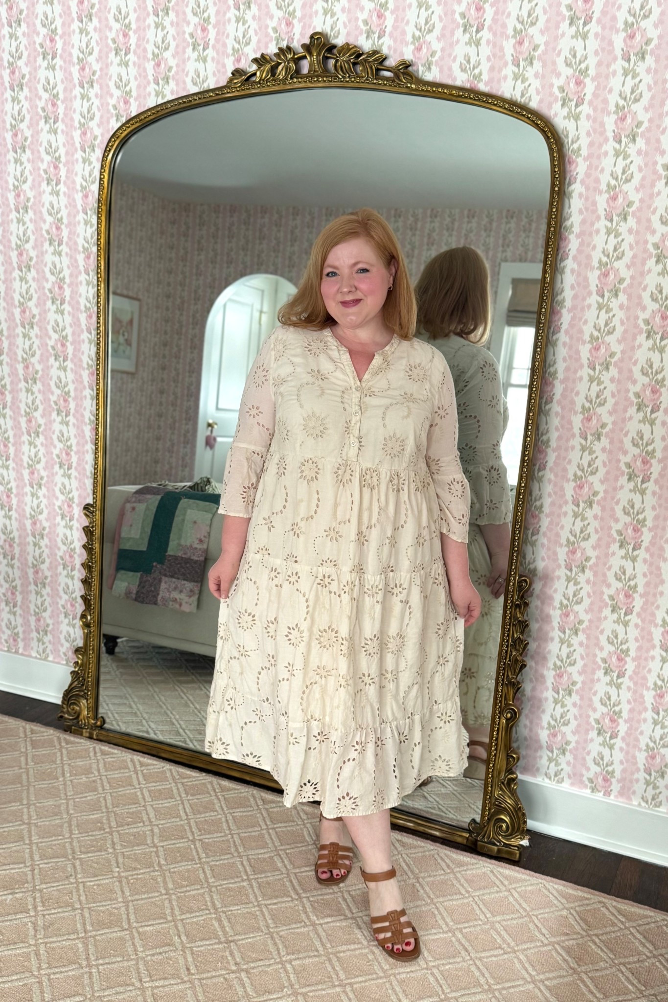 Ivory Eyelet Dress | 35% OFF with code WWWULLA

Ulla Popken dress, size 16, spring dress, white dress, vacation dress, vacation outfit 

#LTKootd #LTKPlusSize #LTKMidsize