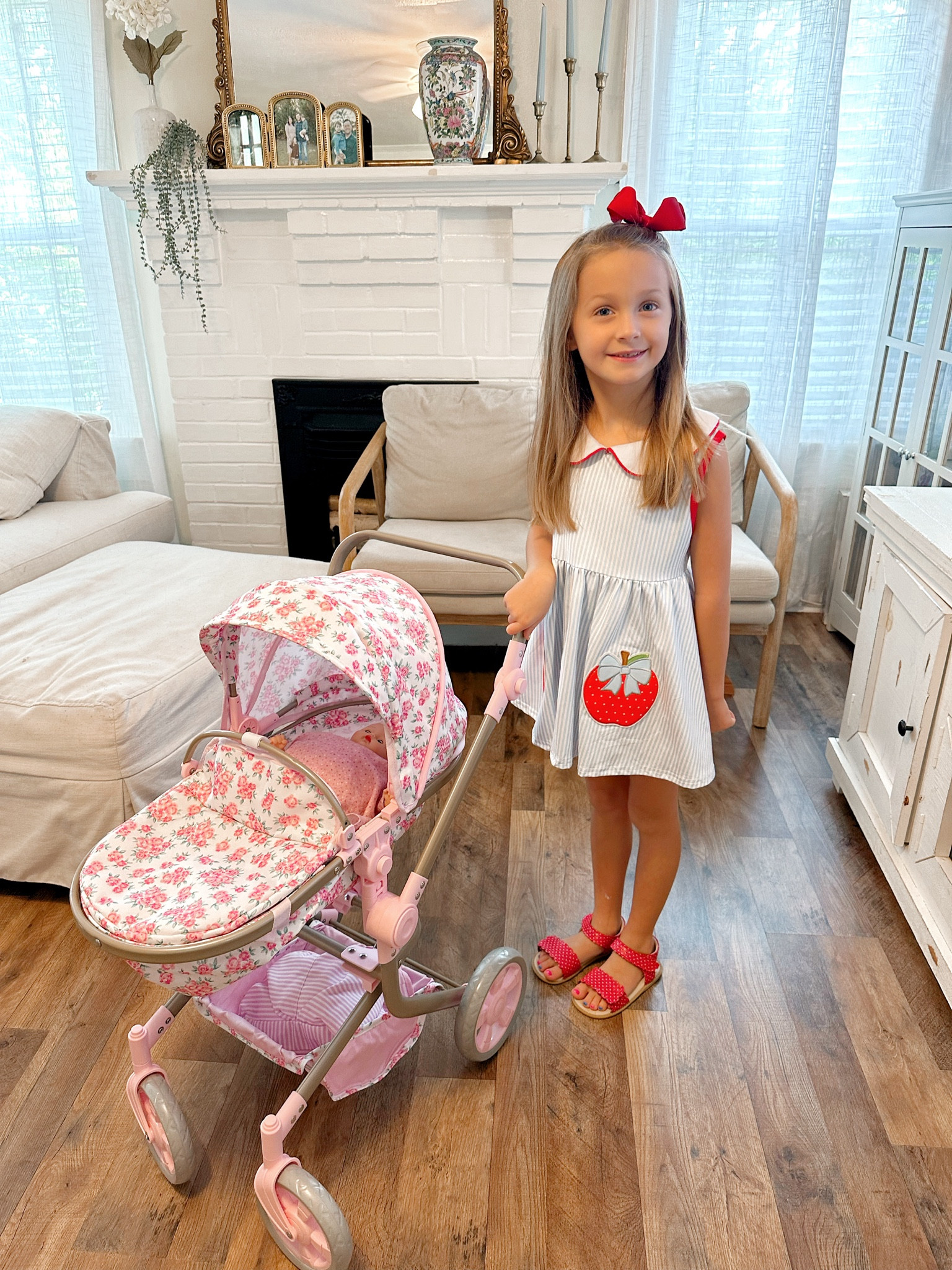 little girls gift 

floral loveshackfancy baby stroller toy classic timeless grandmillenial

#LTKFamily #LTKKids #LTKBacktoSchool