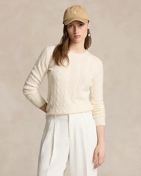 Cable-Knit Cashmere Jumper | Ralph Lauren (UK)