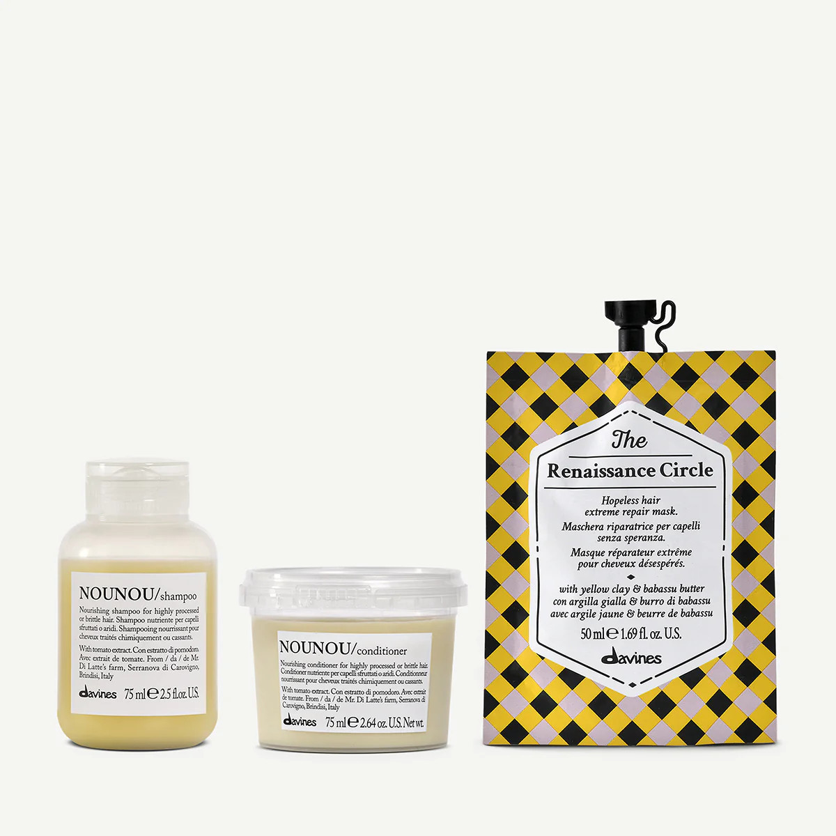 Davines Damaged Hair Travel Set | Davines