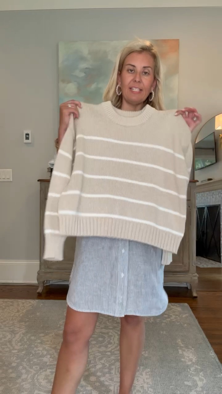 Probably one of my most worn closet staples! Makes the perfect layer and statement piece to any outfit. I wear an XS in their sweaters.

*Use Catherine20 for 20% off my bracelets

#LTKstorytime #LTKmomlife #LTKdayinmylife
