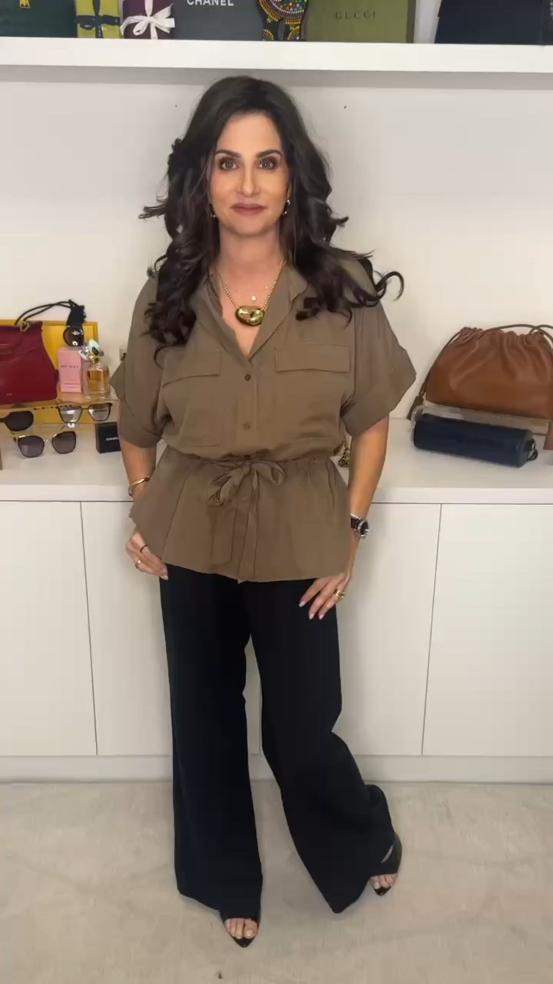 This is a great look for so many occasions. Top sm ( 4) pants XS. #workwearinspo #workwearoutfit 



#LTKPetite #LTKOver40 #LTKSeasonal