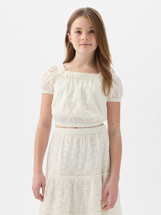 Kids Puff Sleeve Top | Gap (US)