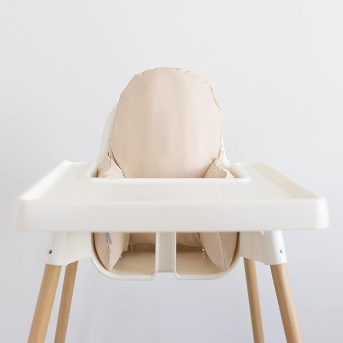 Yeah Baby Goods Vegan Leather Cushion Cover Compatible for The IKEA ANTILOP Highchair (Blush-Cove... | Amazon (US)