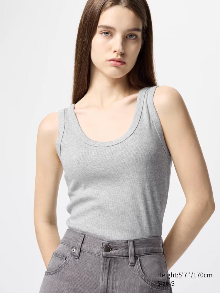 Soft Ribbed Tank Top | UNIQLO (US)