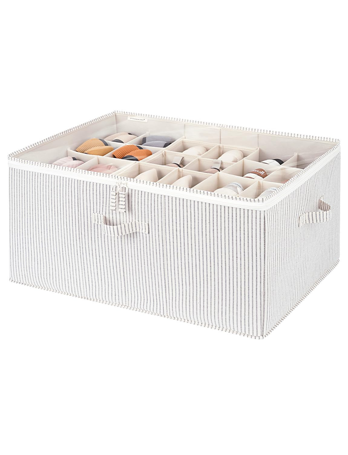 StorageWorks Shoe Organizer for Closet, Fits up to 24 Pairs, Shoe Cubby Storage Containers with A... | Amazon (US)