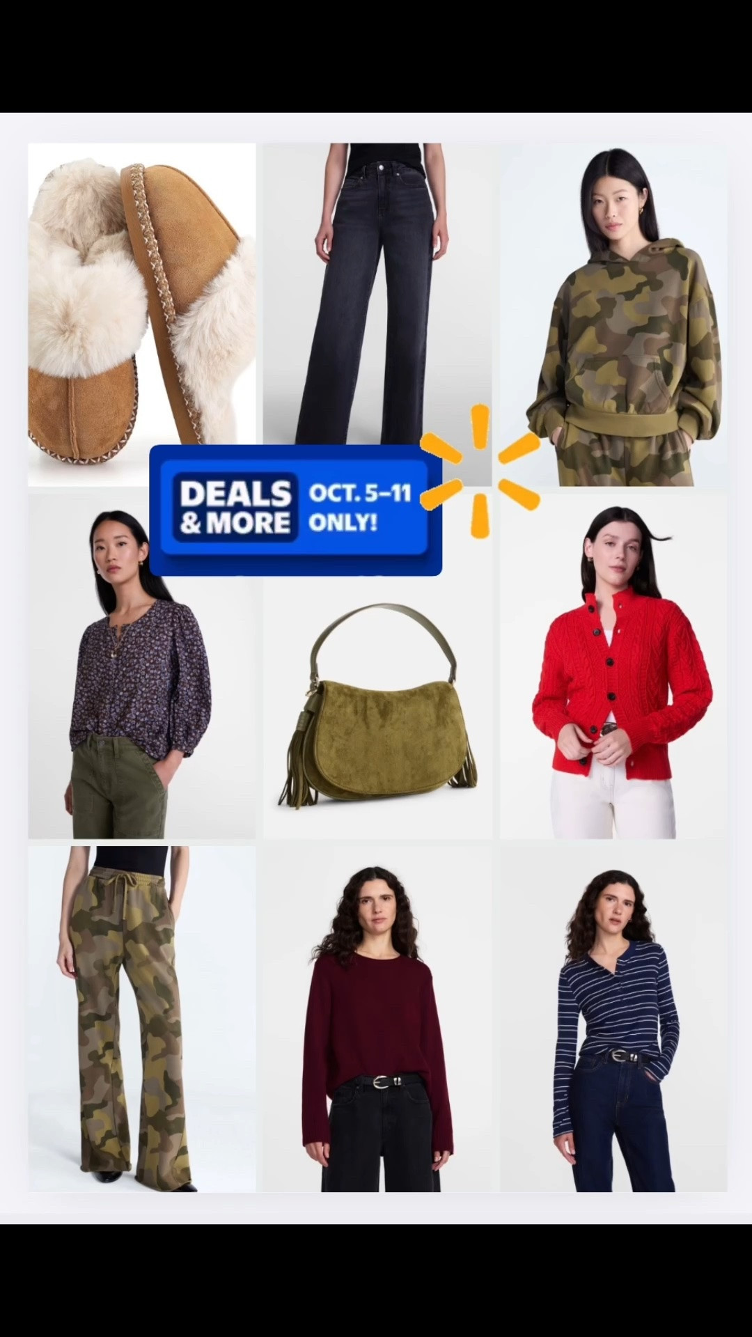 Walmart deals. Walmart style deals. Walmart fashion.