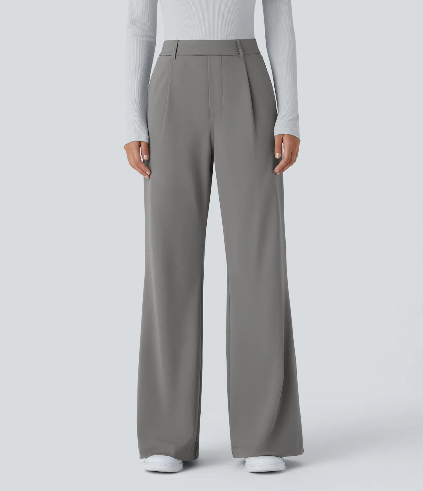 Halara Flex™ DayStretch High Waisted Pocket Work Flare Pants | HALARA