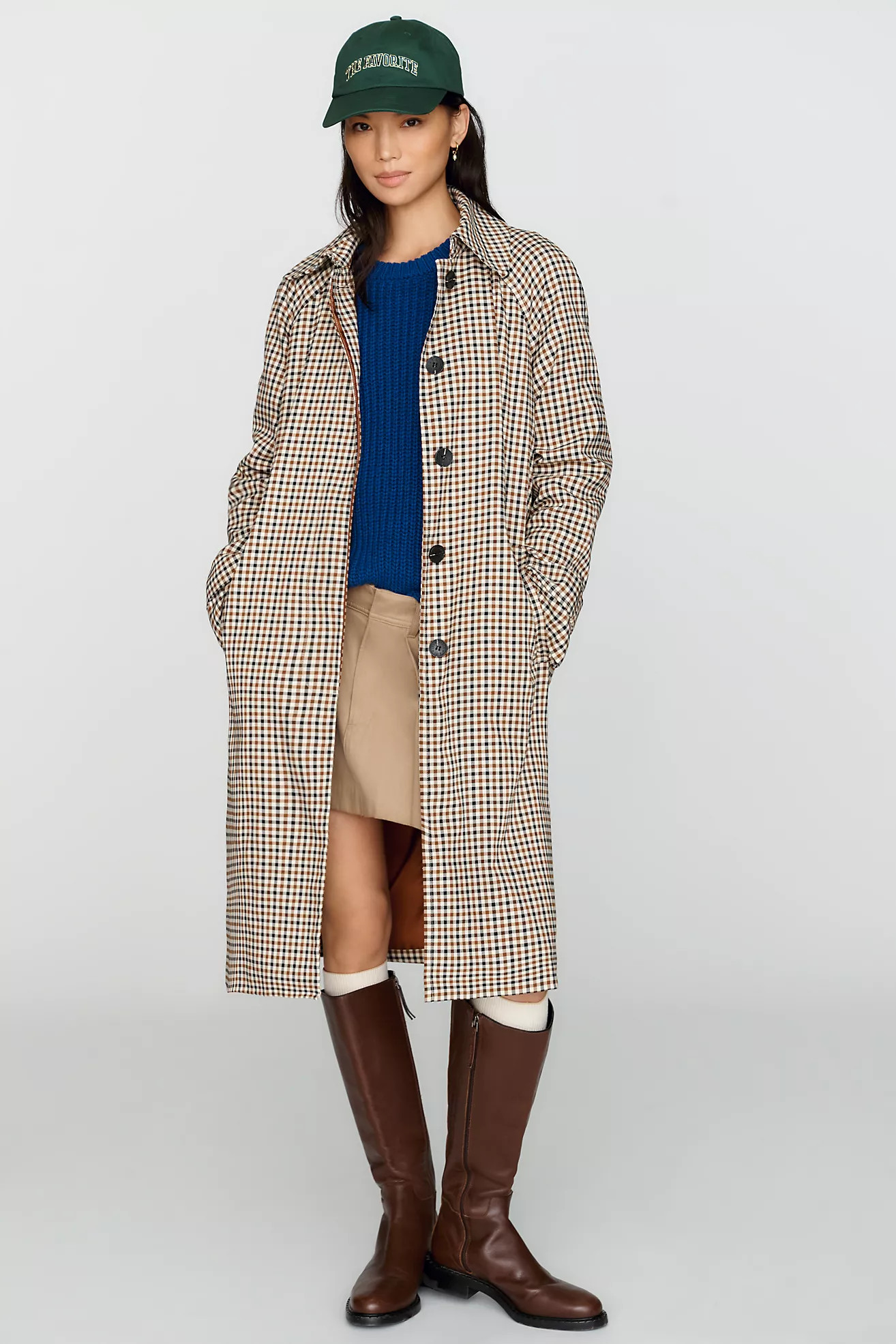 Long Trench Coat Jacket | Anthropologie (US)