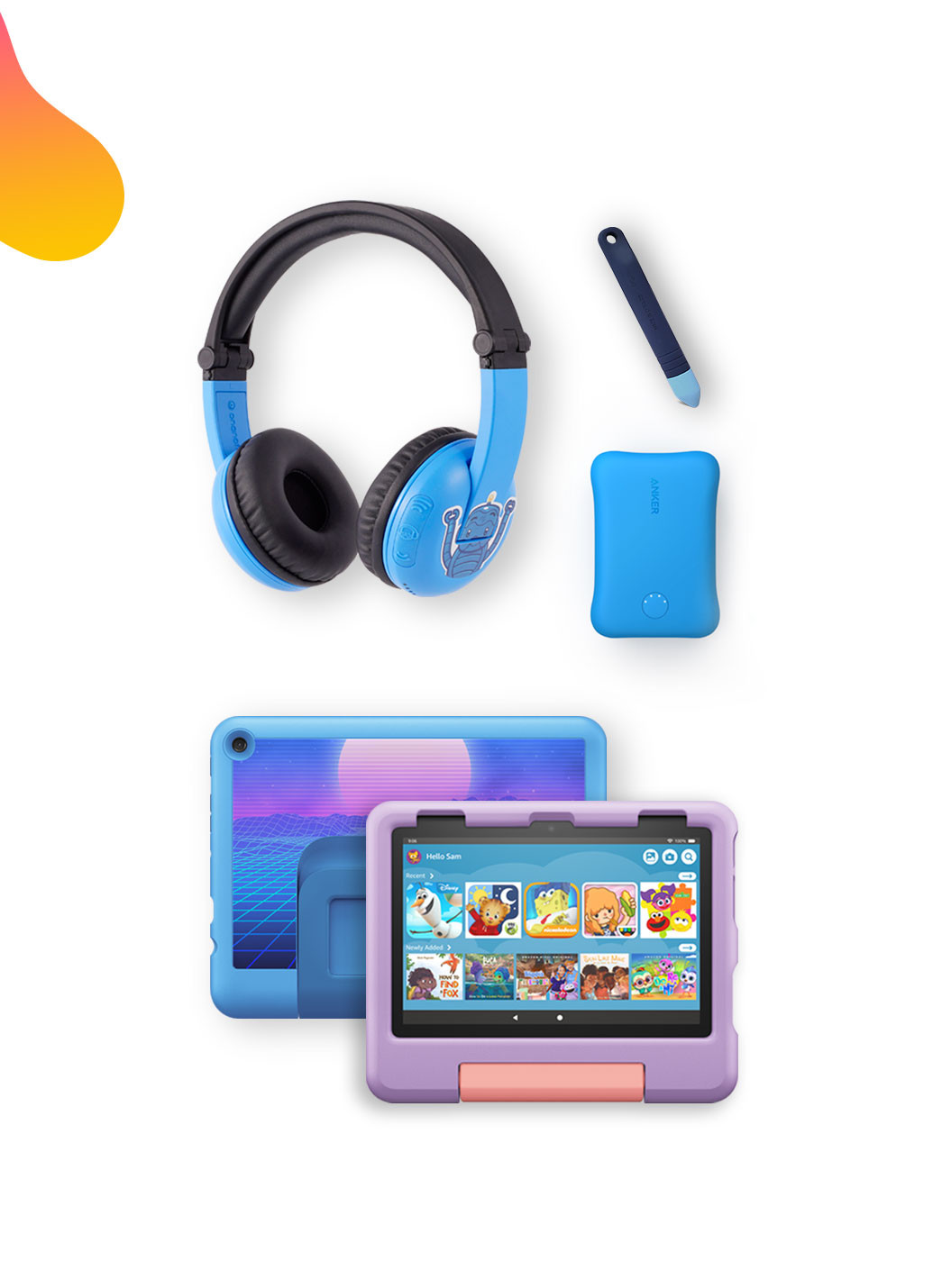 Amazon Fire HD 8 Kids tablet | ages 3-7 | ad-free content | if it breaks, we will replace it | pa... | Amazon (US)