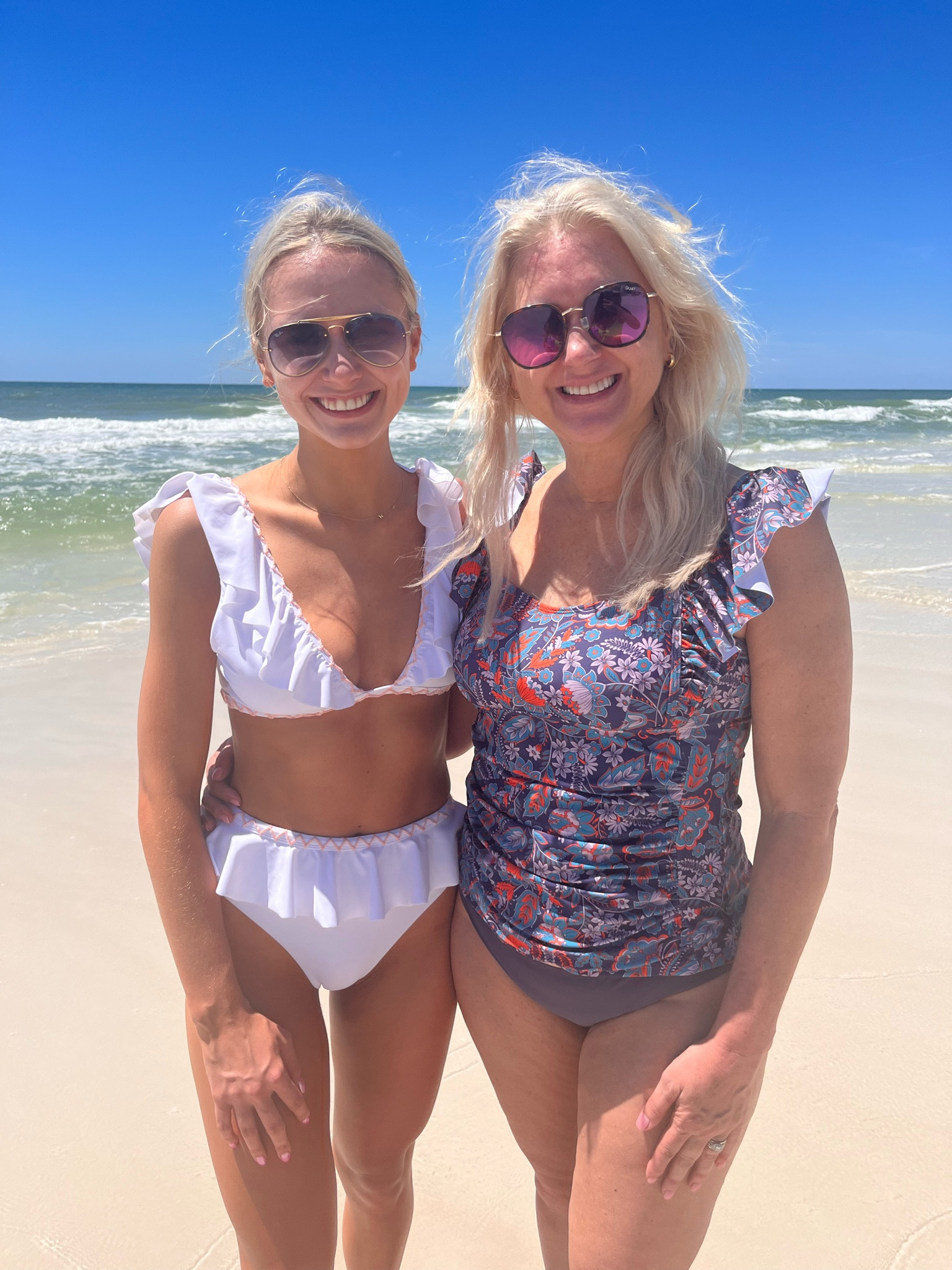 Linked my exact bottoms, the top is sold out. Linked a very similar bikini! Bridal swimsuit, bachelorette, swimsuit, white bikini 

#LTKSeasonal #LTKwedding #LTKswim