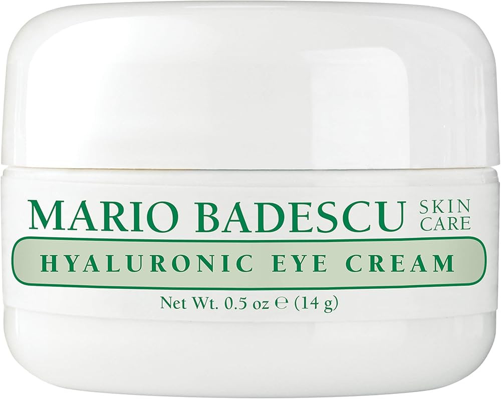 Mario Badescu Hyaluronic Eye Cream Anti Aging for All Skin Types, Under Eye Cream for Dark Circle... | Amazon (US)