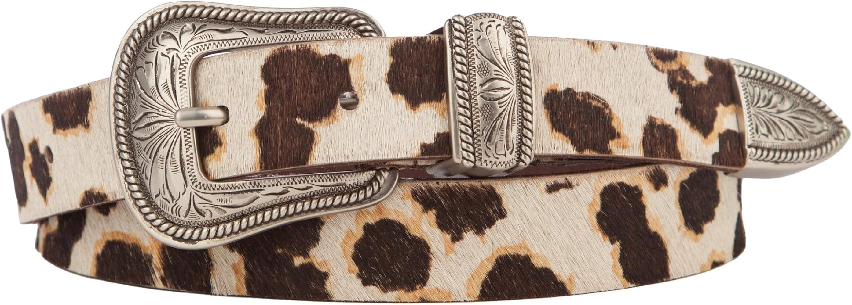Lucky Brand Women's Western-Inspired Leather Belt | Classic | American Heritage | Casual | Vintag... | Amazon (US)