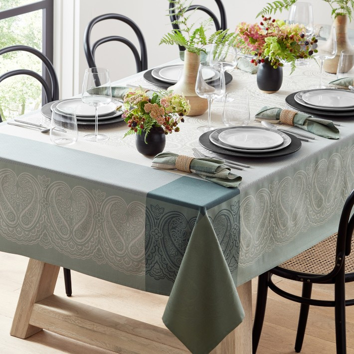 Jacquard Madrid Tablecloth | Williams-Sonoma