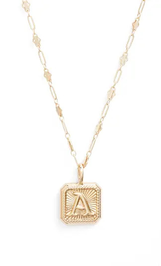 Harlow Initial Pendant Necklace | Nordstrom