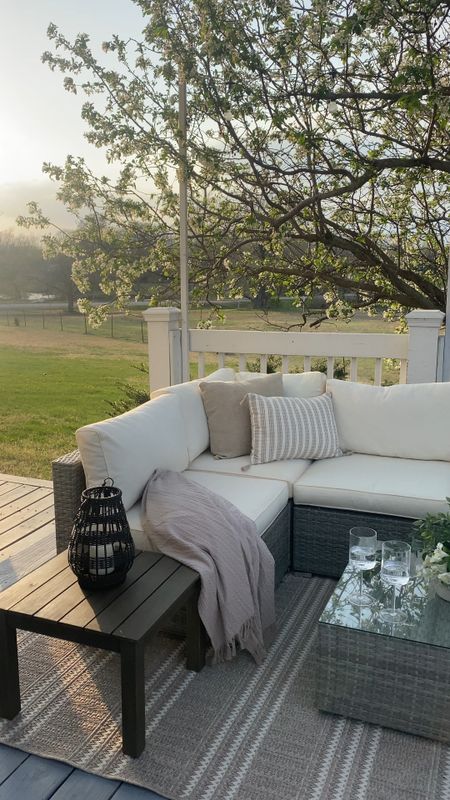 Love this budget friendly outdoor sectional! Also one of my favorite indoor outdoor rugs! 

Outdoor living, outdoor furniture, patio furniture, outdoor sectional, outdoor table, outdoor rug, neutral rug, target, target finds, Amazon, Amazon home, Amazon finds 

#LTKfindsunder100 #LTKhome #LTKsalealert