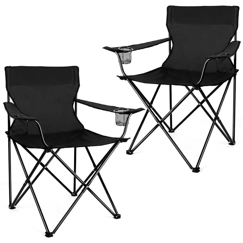 Joyfair Portable Camping Chair, Outdoor Lawn Folding Chairs for Adults, Heavy Duty Large Foldable... | Amazon (US)