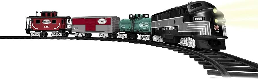 Lionel New York Central Ready-to-Play Set, Battery Powered Model Train Set with Remote | Amazon (US)