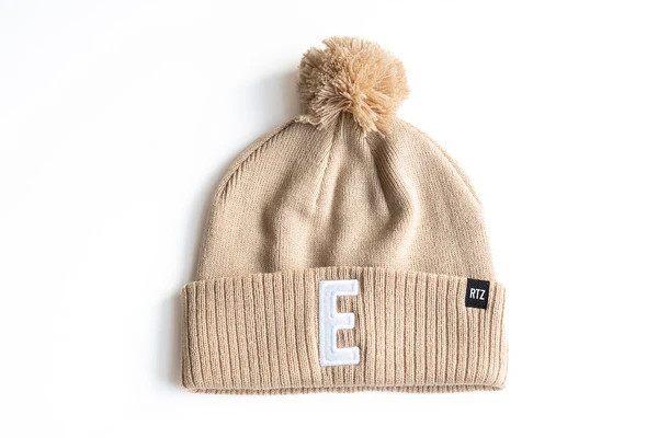 Tan Pom Pom Hat | Rey to Z