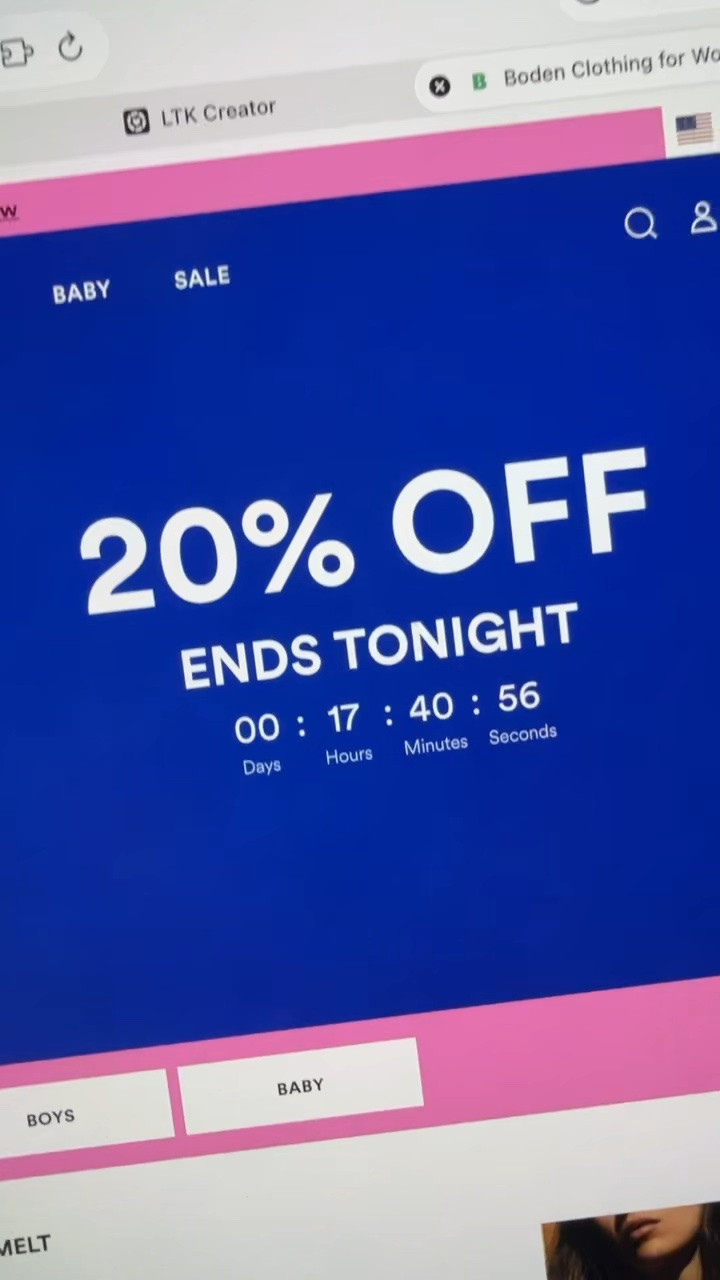 Boden 20% off ends tonight!! Code 6V3V

#LTKdayinmylife #LTKSaleAlert #LTKSeasonal