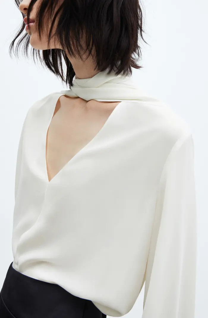 Tie Neck Shirt | Nordstrom