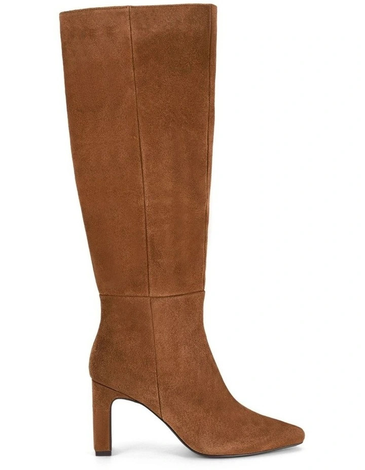SIRENCacey Long Boots in Tobacco Suede | Myer